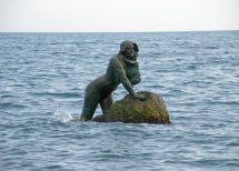 Krym, Greater Jałcie, wieś Mishor (plaża publiczna)
. Photo  2